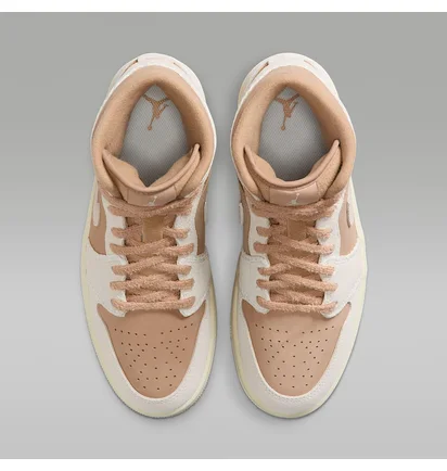 Кросівки жіночі Air Jordan 1 Mid Se Brown/Beige HV4269-200