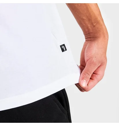 Футболка чоловіча Puma Essentials+ Big Metallic Logo T-Shirt White 849866-02