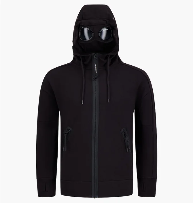 Толстовка чоловіча C.P. Company Diagonal Raised Black RCCMSS715A-005086W