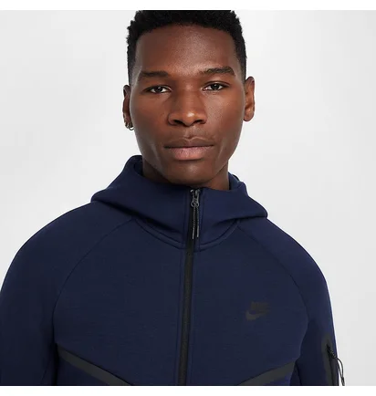 Толстовка чоловіча Nike Tech Fleece Blue HV0949-451