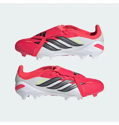 Бутсы детские Adidas Predator Elite Ft White/Red JS0391