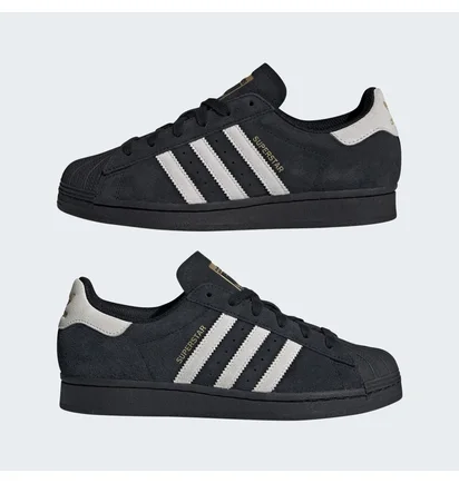 Кроссовки женские Adidas Superstar Black IE6525