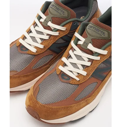 Кроссовки унисекс New Balance X Carhartt Wip M990V6 Ch6 Made In Usa Brown/Grey M990CH6