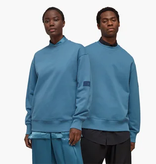 Світшот унісекс Adidas Y-3 Organic Cotton Terry Crew Sweater Blue IB4799