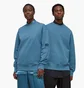 Свитшот унисекс Adidas Y-3 Organic Cotton Terry Crew Sweater Blue IB4799