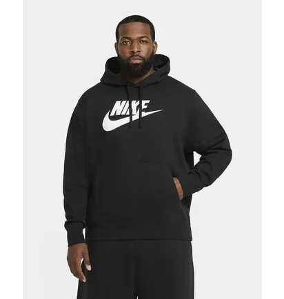 Худи мужское Nike Nsw Club Hoodie Black BV2973-010