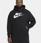 Худи мужское Nike Nsw Club Hoodie Black BV2973-010