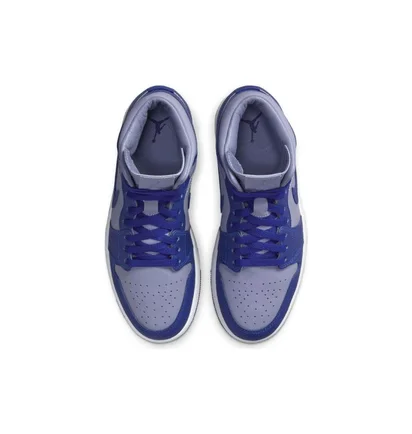 Кроссовки женские Nike 1 Mid Iron Purple Deep Royal Blue DH7821-500