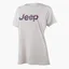 Футболка женская Jeep T-Shirt Oversize Striped Print Turn White O102611-J863