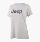 Футболка женская Jeep T-Shirt Oversize Striped Print Turn White O102611-J863