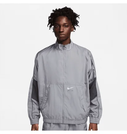 Куртка чоловіча Nike Air MenS Woven Track Jacket Grey FN7687-065
