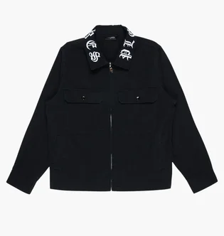 Куртка мужская Pleasures Slasher Black P21F013-BLACK