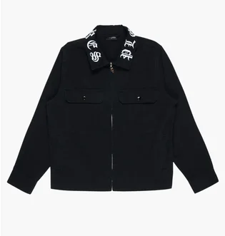 Куртка мужская Pleasures Slasher Black P21F013-BLACK