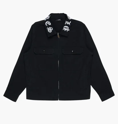 Куртка мужская Pleasures Slasher Black P21F013-BLACK