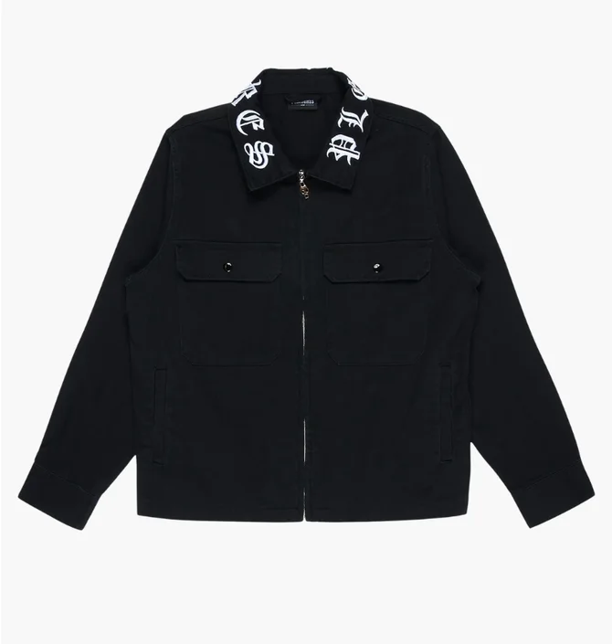 Куртка мужская Pleasures Slasher Black P21F013-BLACK