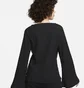 Лонгслив женский Nike W Nsw Rib Jrsy Ls Top Black DV7866-010