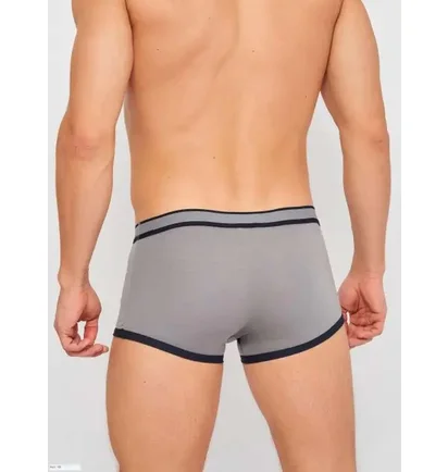 Трусы мужские Kappa Boxer Uomo Elastico Logo Centrato Grey (1 шт) K1231-GRIGIOUNITO
