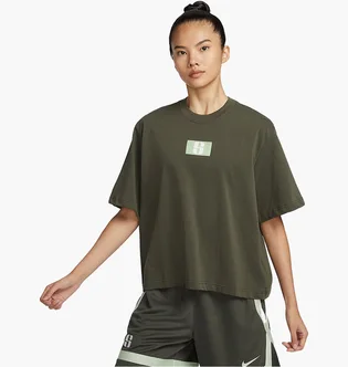 Футболка жіноча Nike Sabrina Boxy Basketball Tee Olive FJ2701-325