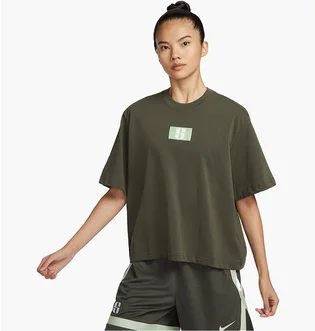 Футболка женская Nike Sabrina Boxy Basketball Tee Olive FJ2701-325
