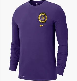 Лонгслив мужской Nike Los Angeles Lakers Crest Logo Violet CK8656-547