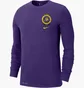 Лонгслив мужской Nike Los Angeles Lakers Crest Logo Violet CK8656-547