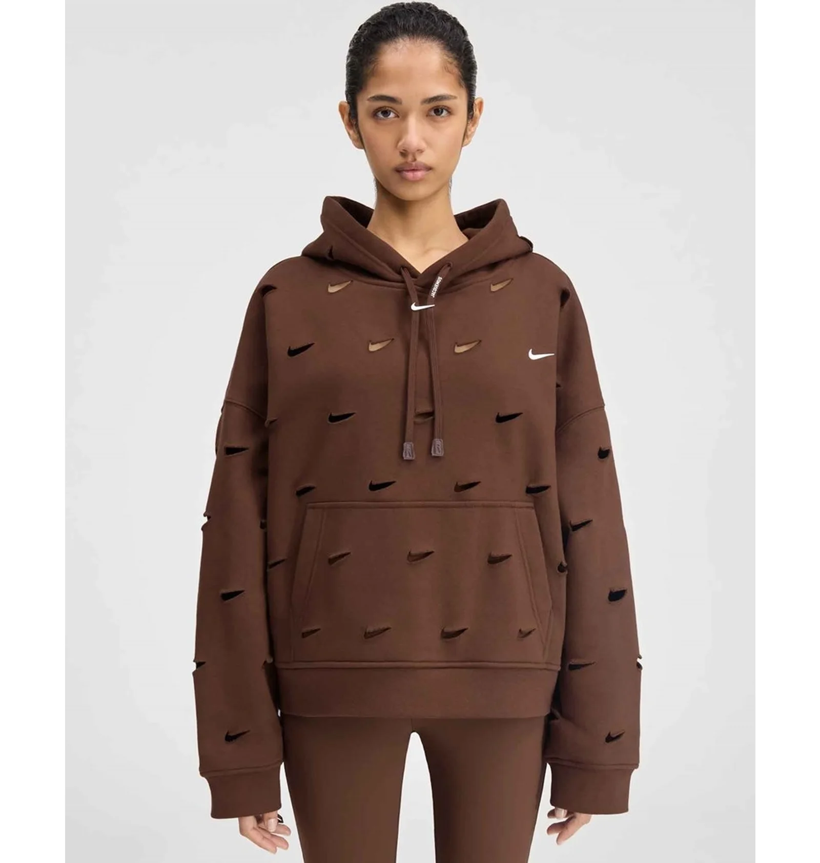 ᐉ Худи унисекс Nike Rg Swoosh Hoodie X Jacquemus Brown FJ3481-259