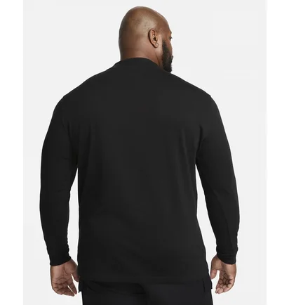 Лонгслів чоловічий Nike Mock Neck T-Shirt Black DX5868-010