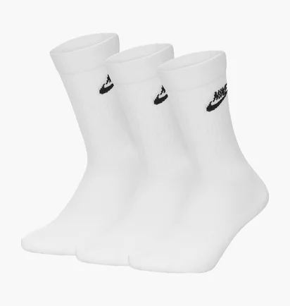 Шкарпетки унісекс Nike U Nk Nsw Everyday Essential Cr White (3 пари) Dx5025-100