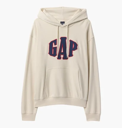 Худи мужское Gap Vintagesoft Beige F36-070