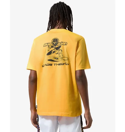Футболка чоловіча AUSTRALIAN Mixing Chaos Cotton T-Shirt Yellow HCUTS0048-425