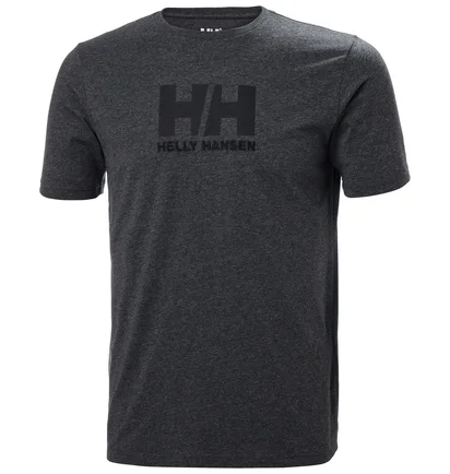 Футболка мужская Helly Hansen Logo T-Shirt Black 33979-982
