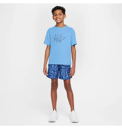 Футболка детская Nike Multi Dri-Fit Short-Sleeve Top Blue HJ3768-489