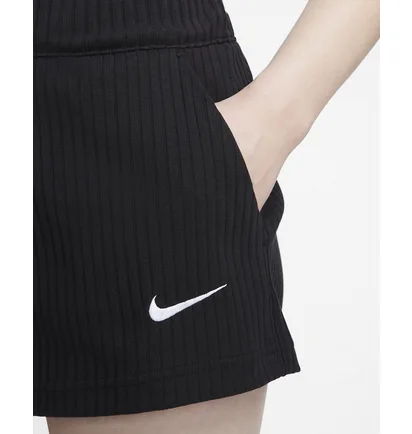 Шорти жіночі Nike W Nsw Rib Jrsy Short Black DV7862-010