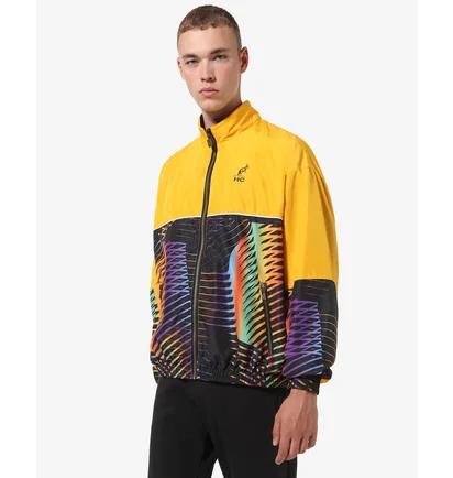 Ветровка мужская AUSTRALIAN Chaos Smash Jacket Yellow/Black HCUGC0035-425