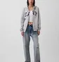 Толстовка унисекс Gap Vintagesoft Arch Logo Grey 715005321