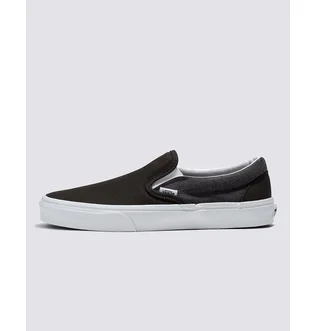 Кеды унисекс Vans Summer Linen Classic Slip-On Shoe Black VN0A7Q5DBMA