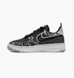 Кроссовки детские Nike Af1 Crater Flyknit Nn Black/Grey Dm1060-001