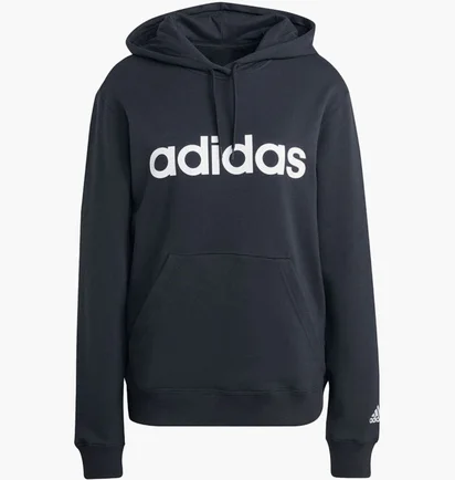 Худі жіноче Adidas Essentials Linear Black IC4426