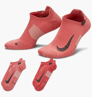 Носки унисекс Nike U Mltplier Ns (2 пары) Peach SX7554-939