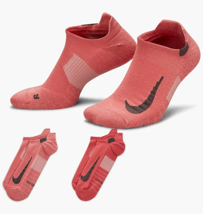 Шкарпетки унісекс Nike U Mltplier Ns (2 пари) Peach SX7554-939