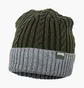 Шапка унисекс Jeep Twisted Tricot Hat Olive/Grey O102602-E856