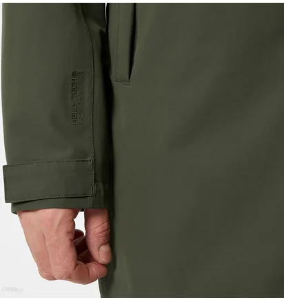 Парка мужская Helly Hansen Mono Material Ins Rain Coat Green 53644-431