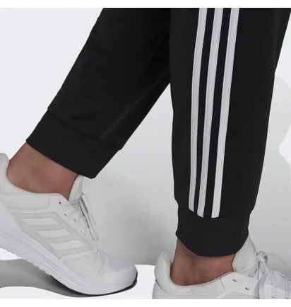 Штаны мужские Adidas Essentials Warm-Up Tapered 3-Stripes Track Pants Black H46105