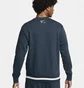 Свитшот мужской Nike Air Fleece Crew-Neck Sweatshirt Blue FN7692-410