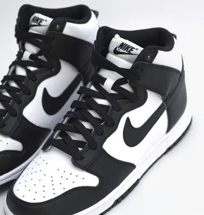 Кроссовки мужские Nike Dunk High Black/White Dd1399-105