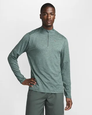 Кофта мужская Nike 1/2 Dri-Fit Element Green DD4756-338