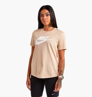 Футболка женская Nike Essential Icon Futura Tee Beige DX7906-126