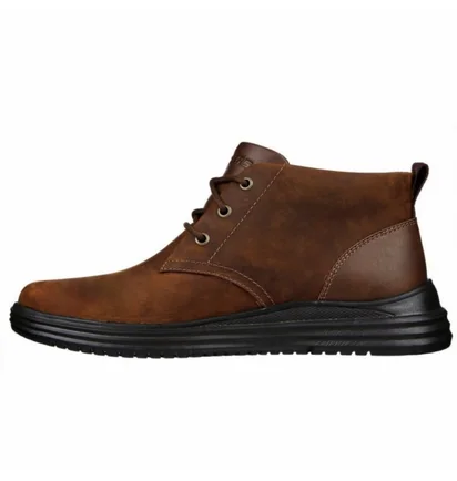 Черевики чоловічі Skechers Proven Yermo Brown 204670-CDB