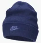 Шапка унісекс Nike Peak Beanie Sc Metallic L Blue FJ8687-455