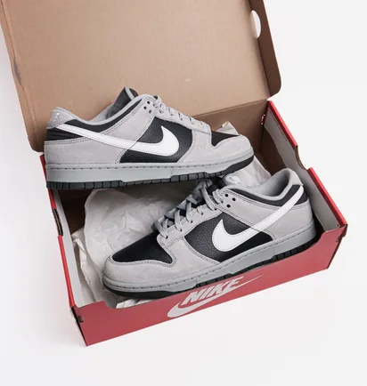 Кроссовки мужские Nike Dunk Low Black/Grey HV2532-001